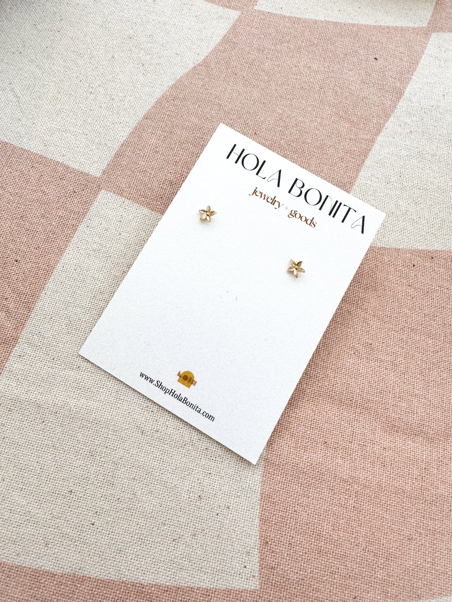 Dainty Gold Plated Studs