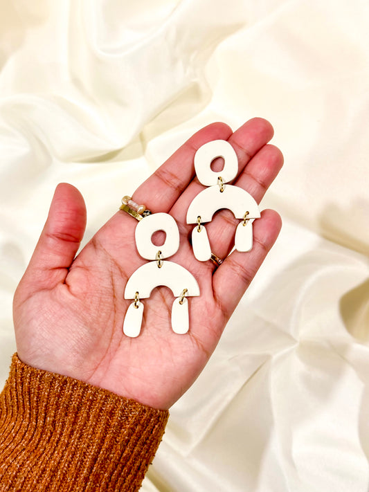Abstract Mini Arch Earrings