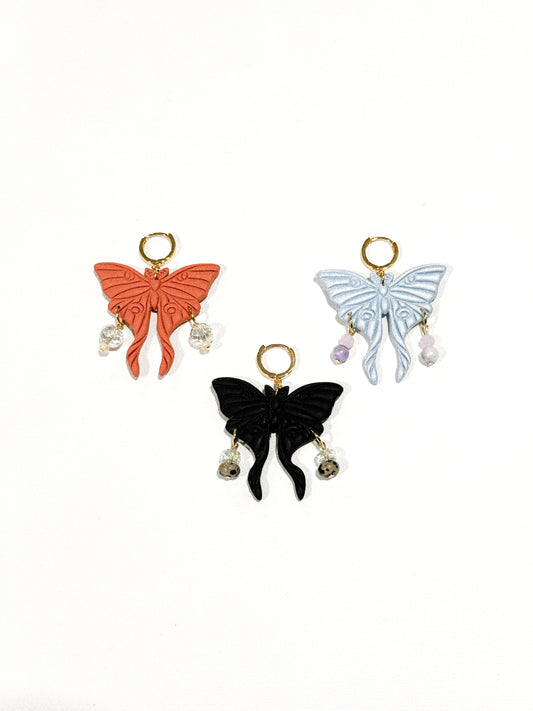 Luna Moth Earrings