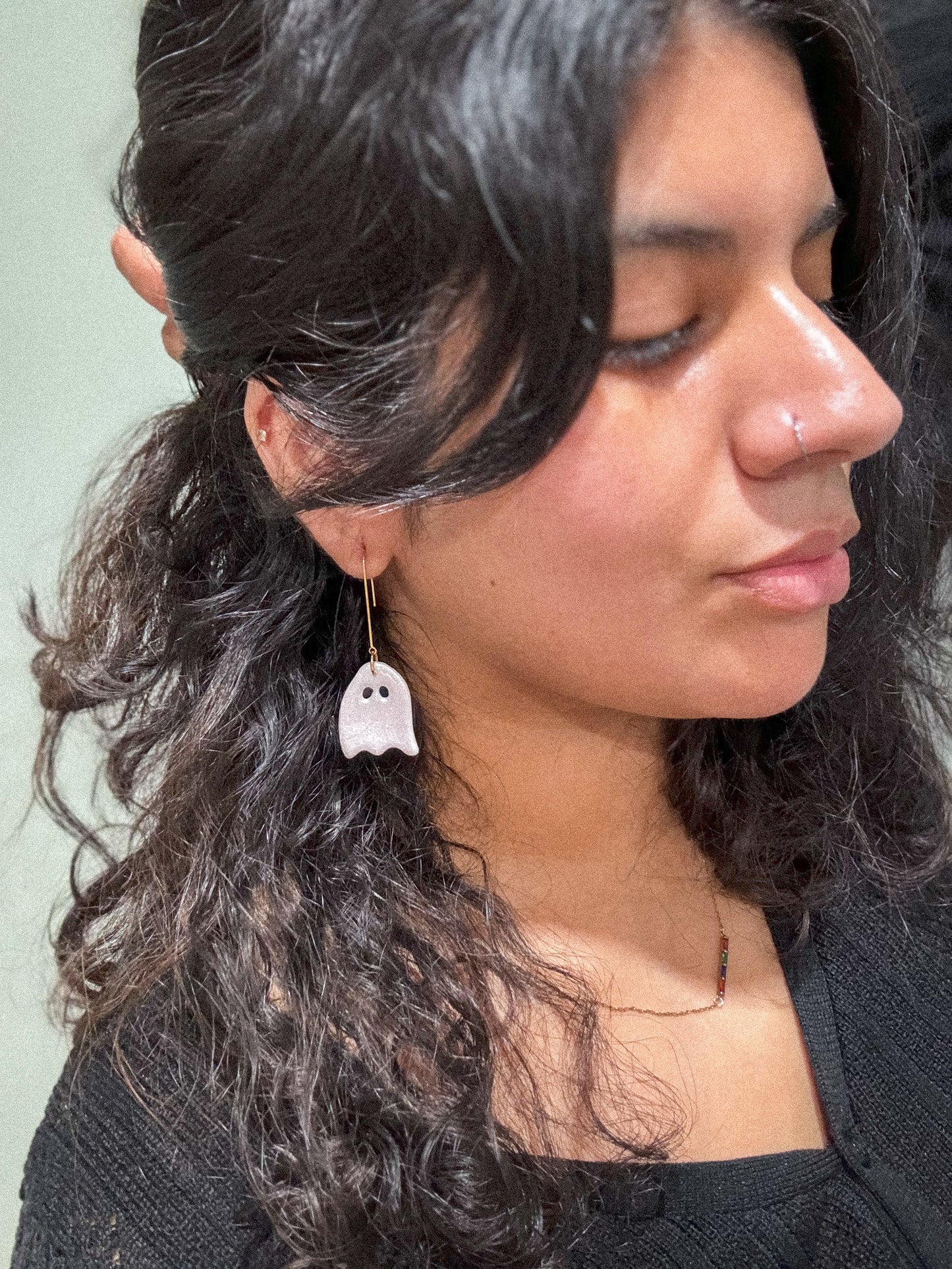 Ghost Dangle Earrings