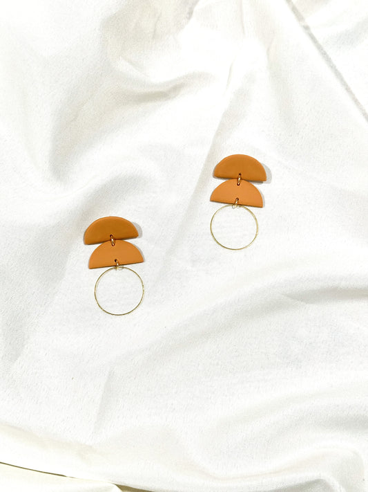 Marigold Hoop Earrings